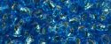 (image for) TOHO 11/o Round-Aqua Silver Lined. 11T23B
