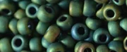 (image for) TOHO 11/o Round-Avocado Iris Metallic Matte. 11T710