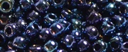 (image for) TOHO 8/o Round Seed Bead-Blue Iris Metallic. 8T88