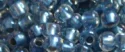 (image for) TOHO 11/o Round-Blue Lined Crystal Rainbow. 11T263