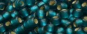 (image for) TOHO 8/o Round Seed Bead-Blue Zircon Silver Lined Matte 8T27BDF