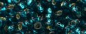 (image for) TOHO 8/o Round Seed Bead-Blue Zircon Silver Lined 8T27BD