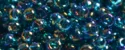 (image for) TOHO 8/o Round Seed Bead-Blue Zircon Transparent Rainbow #8T167BD
