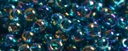 (image for) TOHO 8/o Round Seed Bead-Blue Zircon Transparent Rainbow #8T167BD