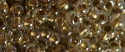 (image for) TOHO 11/o Round-Bronze Lined Crystal Transparent. 11T989