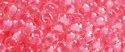 (image for) TOHO 11/o Round-Crystal Pink Lined Luster. 11T987