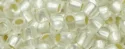 (image for) TOHO 11/o Round-Crystal Silver Lined Matte. 11T21F