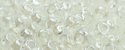 (image for) TOHO 15/o Round Seed Bead-Crystal Transparent Luster. 15T101