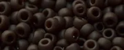 (image for) TOHO 11/o Round-Dark Brown Matte Opaque. 11T46F
