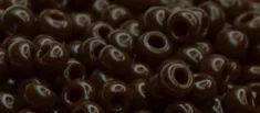 (image for) TOHO 11/o Round-Dark Brown Opaque. 11T46