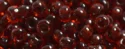 (image for) TOHO 11/o Round-Dark Cherry Amber Transparent. 11T2153