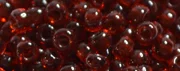 (image for) TOHO 11/o Round-Dark Cherry Amber Transparent. 11T2153