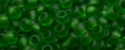 (image for) TOHO 11/o Round-Dark Green Transparent Matte. 11T7BF