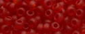 (image for) TOHO 11/o Round-Dark Ruby Transparent Matte. 11T5CF