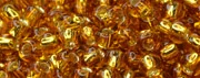 (image for) TOHO Size 8/o Round Seed Bead-Dark Topaz Silver Lined 8T22C