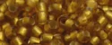 (image for) TOHO 11/o Round-Dark Topaz Silver Lined Matte. 1122CF