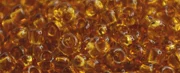 (image for) TOHO 11/o Round-Dark Topaz Transparent. 11T2C