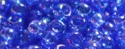 (image for) TOHO 11/o Round-Sapphire Transparent Rainbow. 11T178
