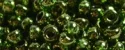 (image for) TOHO 8/o Round Seed Bead-Forest Green Gold Luster #8T333