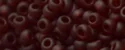 (image for) TOHO 11/o Round-Garnet Transparent Matte. 11T5DF