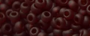 (image for) TOHO 11/o Round-Garnet Transparent Matte. 11T5DF
