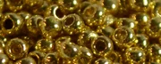 (image for) TOHO 8/o Round Seed Bead-Gold Galvanized PermaFinish. 8TPF557