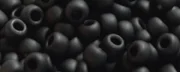 (image for) TOHO 11/o Round-Jet Black Matte Opaque. 11T49F