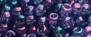 (image for) TOHO 11/o Round-Lavender Blue Gold Luster. 11T327