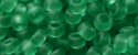 (image for) TOHO 11/o Round-Light Emerald Transparent Matte. 11T72F