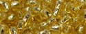 (image for) TOHO 15/o Round-Light Golden Topaz Silver Lined. 15T22A