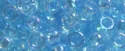 (image for) TOHO 11/o Round-Light Aqua Transparent Rainbow. 11T163