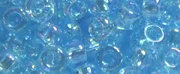 (image for) TOHO 11/o Round-Light Aqua Transparent Rainbow. 11T163