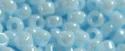 (image for) TOHO 15/o Round Seed Bead-Light Blue Opaque Luster. 15T124