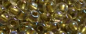 (image for) TOHO 11/o Round-Light Bronze Lined Crystal Rainbow. 11T262