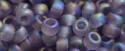 (image for) TOHO 11/o Round-Light Purple Transparent Rainbow Matte. 11T166DF
