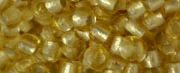 (image for) TOHO 11/o Round-Light Topaz Silver Lined Matte. 11T22F