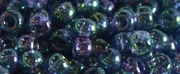 (image for) TOHO 11/o Round-Montana Blue Gold Luster. 11T321