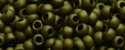 (image for) TOHO 11/o Round-Olive Green Metallic Matte. 11T617