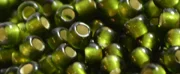 (image for) TOHO 11/o Round-Olivine Silver Lined Matte. 11T37F