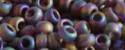 (image for) TOHO 11/o Round-Dark Amethyst Transparent Rainbow Matte. 11T166CF