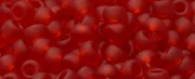 (image for) TOHO Size 8/o Round Seed Bead-Ruby Transparent Matte 8T5BF
