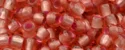 (image for) TOHO 11/o Round-Salmon Lined Rose Matte. 11T2201