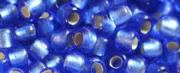 (image for) TOHO 11/o Round-Sapphire Silver Lined Matte. 11T35F