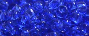 (image for) TOHO 11/o Round-Sapphire Transparent. 11T942