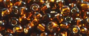(image for) TOHO 8/o Round Seed Bead-Smoke Topaz Silver Lined #8T34
