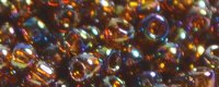(image for) TOHO 11/o Round-Smoke Topaz Transparent Rainbow. 11T177