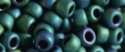 (image for) TOHO 11/o Round-Teal Iris Metallic Matte. 11T706
