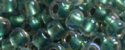(image for) TOHO 11/o Round-Teal Lined Crystal Rainbow 11T264