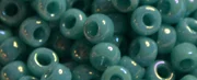 (image for) TOHO 11/o Round-Turquoise Opaque Rainbow. 11T413