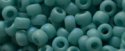 (image for) TOHO 11/o Round-Turquoise Opaque Rainbow Matte. 11T413F